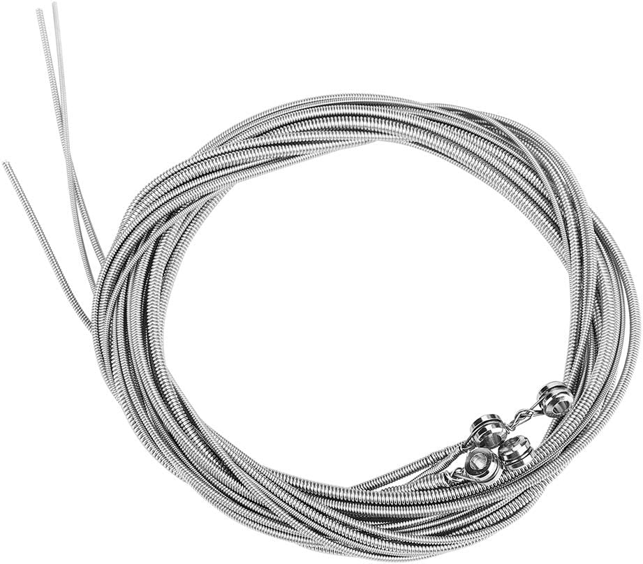 Electric Bass Strings, Full Set Steel Core Nickel Alloy Wound Nickels