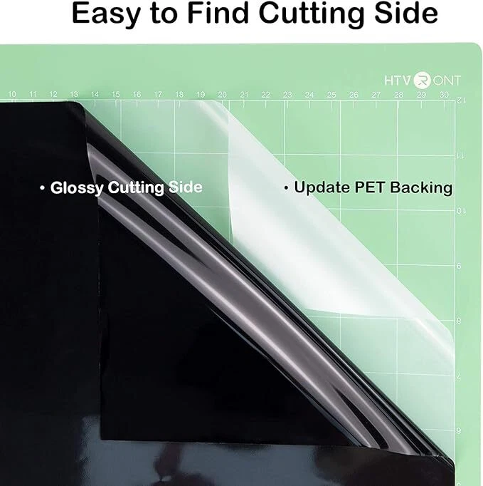 HTVRONT Permanent Self Adhesive Craft Vinyl 12''x10 FT Choose Colors, for Cut - Image 3 of 4