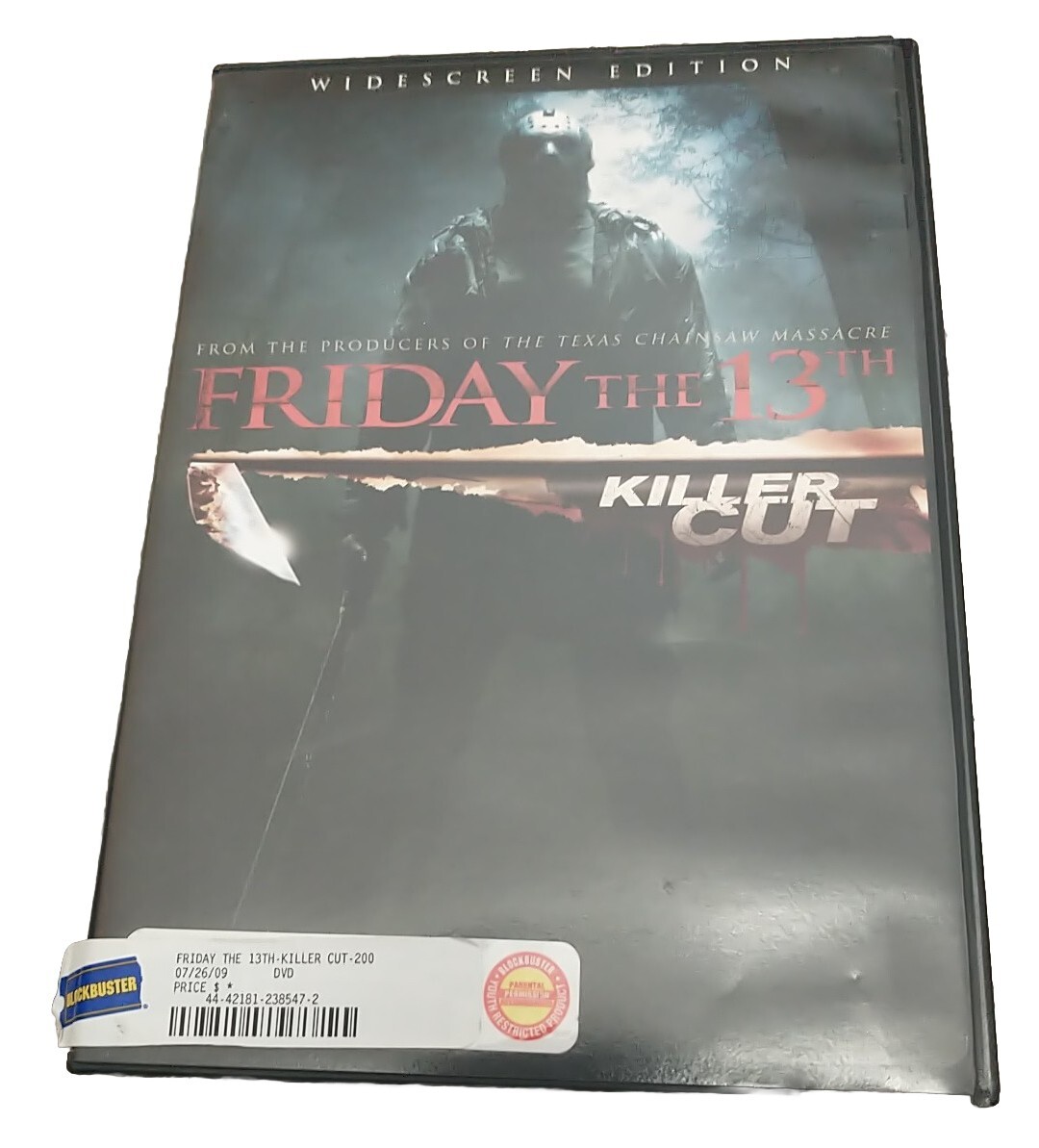 Friday the 13th Killer Cut (DVD) Widescreen Edition 2009 Blockbuster