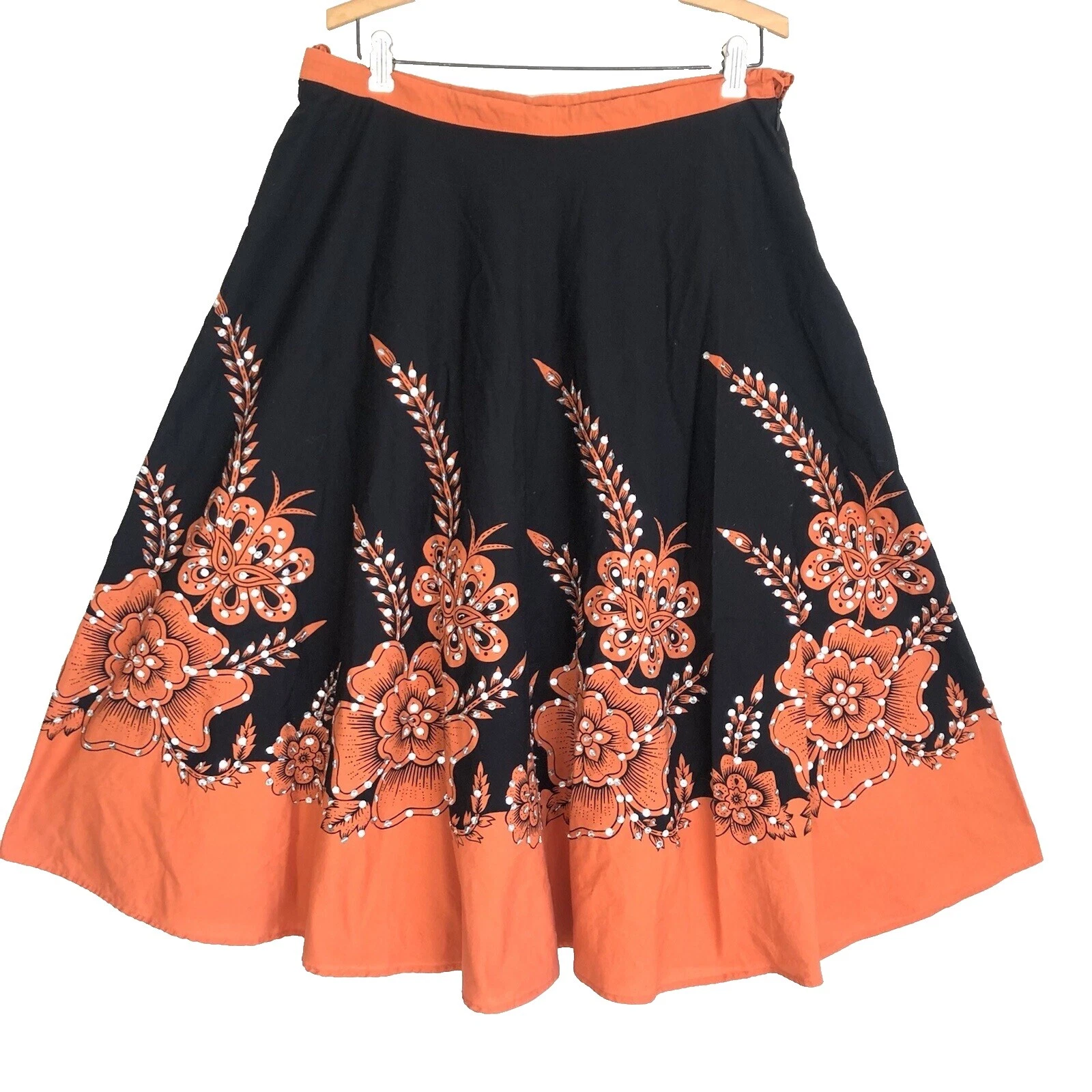 Cotton Special Occasion Vintage Skirts for Women