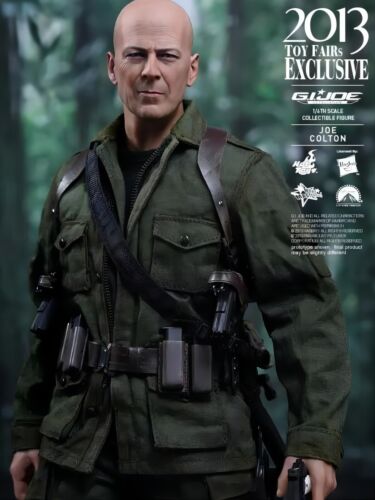 All-New Hot Toys 1/6 MMS206 Joe Colton G.I.Joe Bruce Willis Collector's Figure - Picture 2 of 7