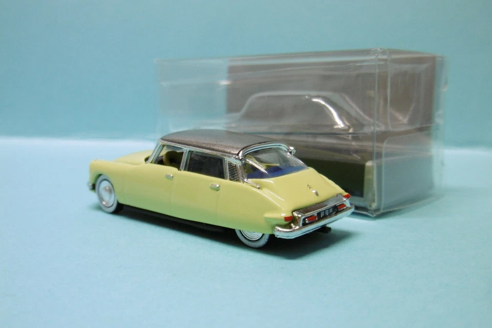 Norev - CITROEN DS 19 1958 jaune Neuf NBO HO 1/87 - Photo 2/3