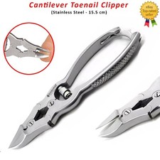 Cantilever Nail Cutter Clipper Heavy Duty Thick Chiropody Podiatry Nails Care