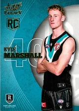 2023 Port Adelaide Power AFL Select Legacy Rookie Card - Kyle Marshall