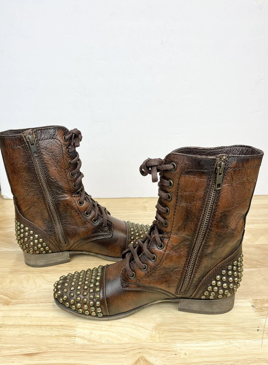 Steve madden boots with studs sale
