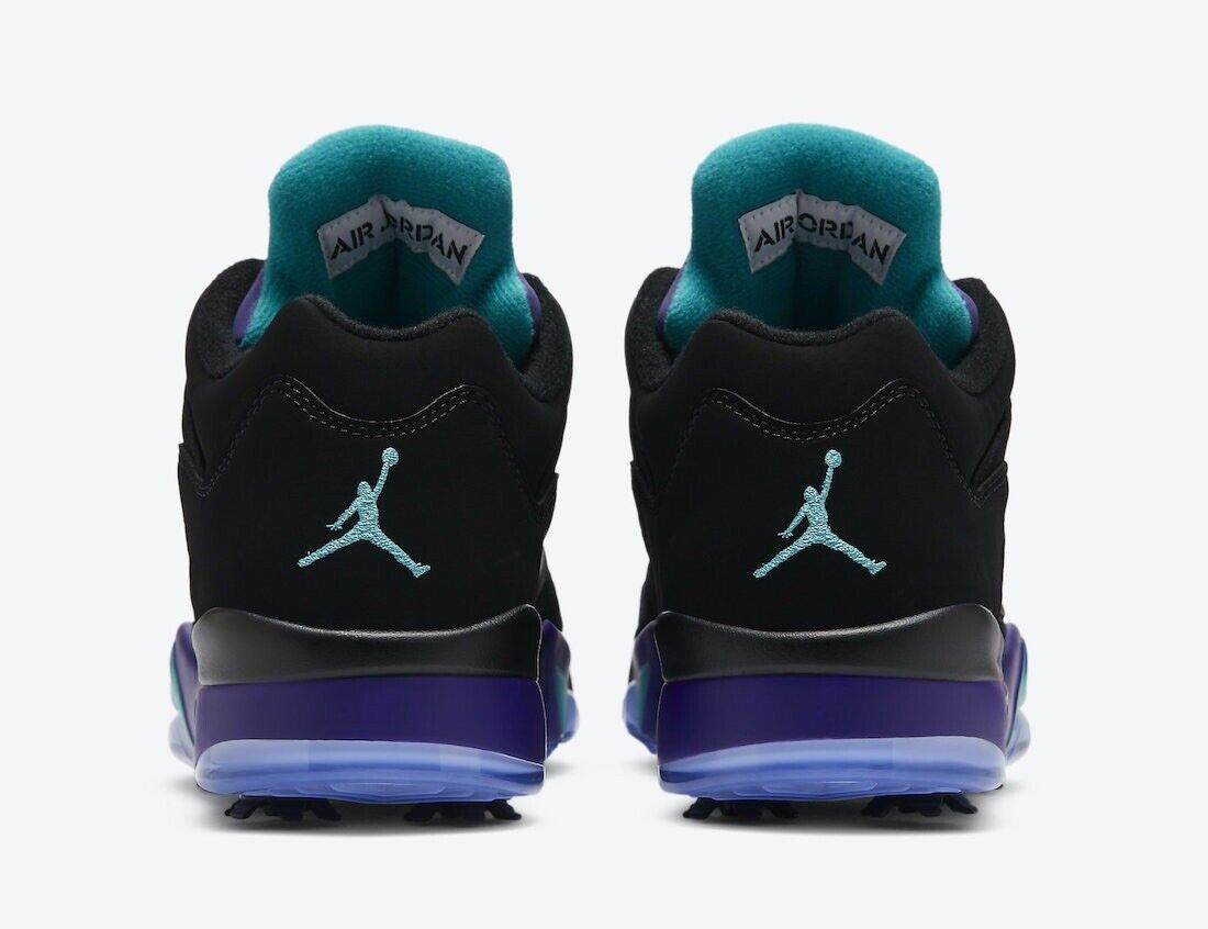 Nike Air Jordan 5 Low G Golf Black Grape CU4523-001 Size 9.5 Nike Air Jordan 5 Low G Golf Black Grape CU4523-001 Size 9.5