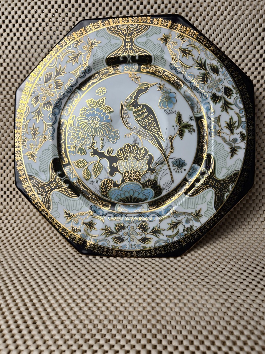 Vintage Set of 6 Beautiful Bird Japanese Saji Fine China