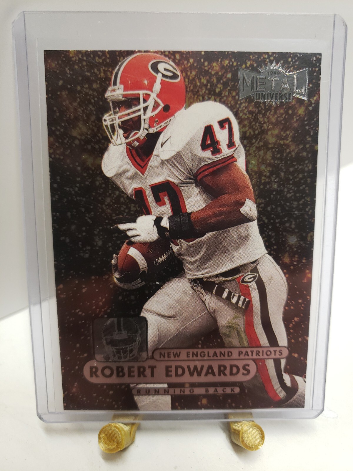 1998 Metal Universe Robert Edwards Rookie #191 Patriots 