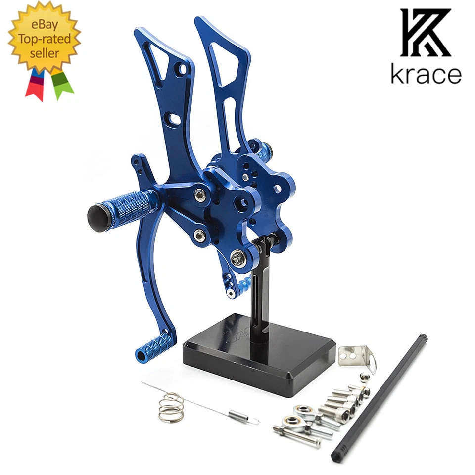 For Yamaha FZ1 FZ8 Fazer 2001-2003 2004 2005 CNC Rearset Footpegs Pedals Pegs - Изображение 2 из 4