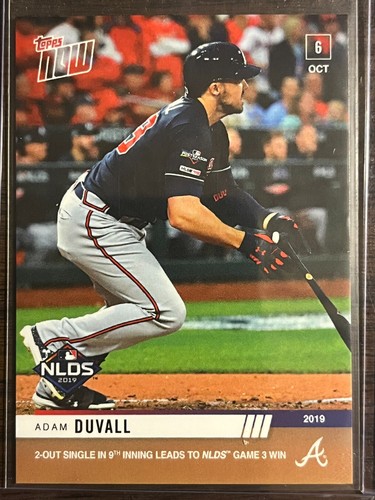 2019 Topps Now 969 Adam Duvall