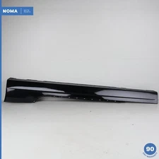 07-15 Jaguar X150 XK XKR Left Driver Side Skirt Rocker Panel Ebony Black OEM