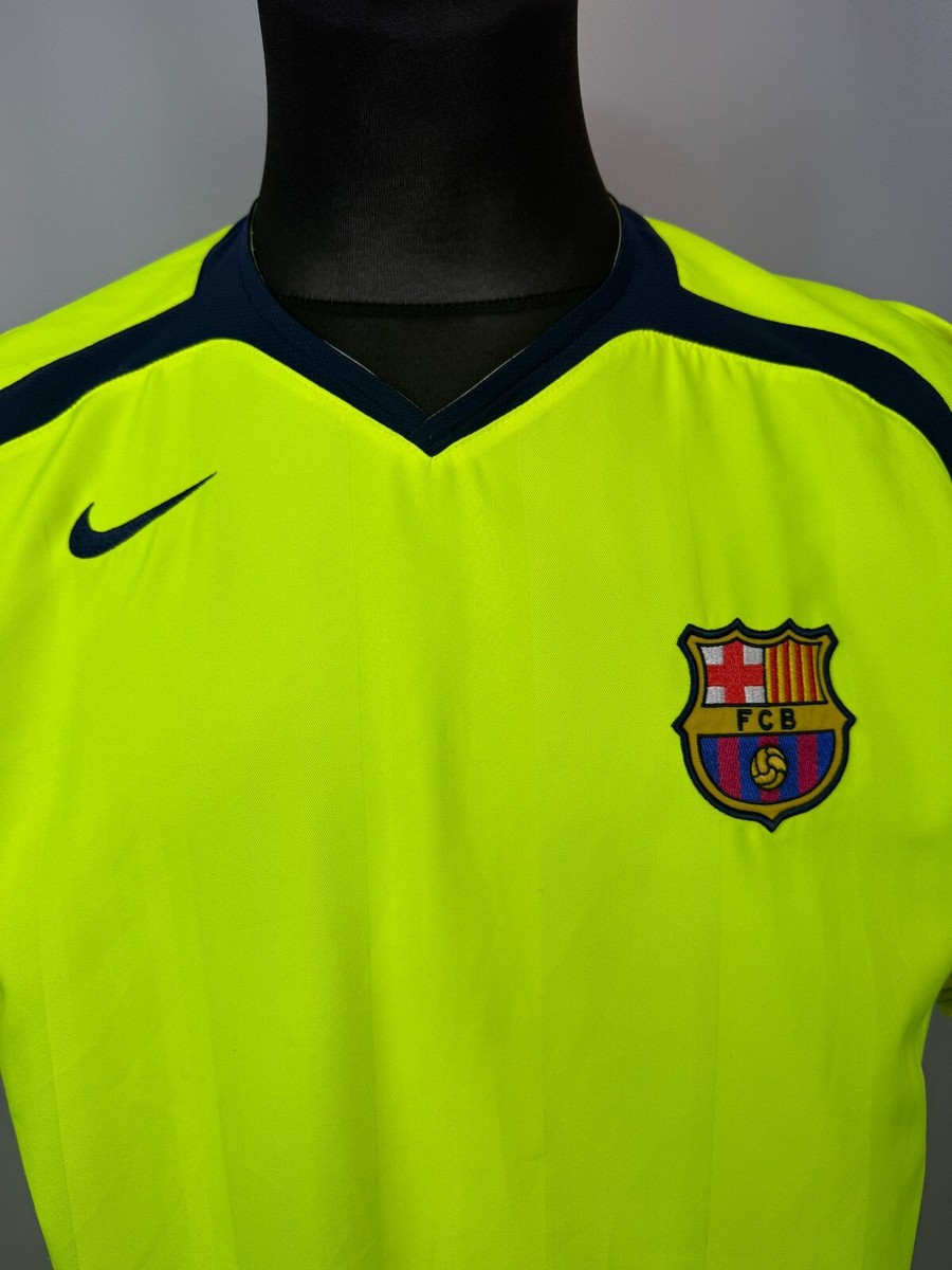 BARCELONA 2005 2006 Eto'o THIRD SHIRT FOOTBALL SOCCER JERSEY
