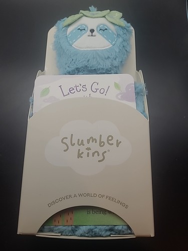 Seltene Slumberkins Blueberry Let's Go! Mit Faultier Sammlung 14 Zoll