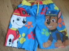 2 pairs of Paw Patrol and Nemo shorts 6 years