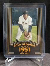 2020 Topps Heritage 20 Gigantic Seasons #2 Willie Mays