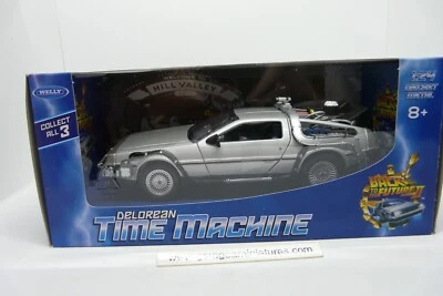 RETOUR VERS LE FUTUR II DELOREAN WELLY 22441W ECHELLE 1/24 miniature collection - Photo 1/4
