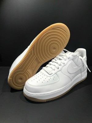 Nike Air Force 1 '07 White/White-Gum Light Brown New Sizes 7-12.5  DJ2739-100 | eBay