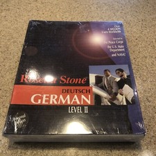 Official The Rosetta Stone German Deutsch Level II Personal Edition NEW Sealed