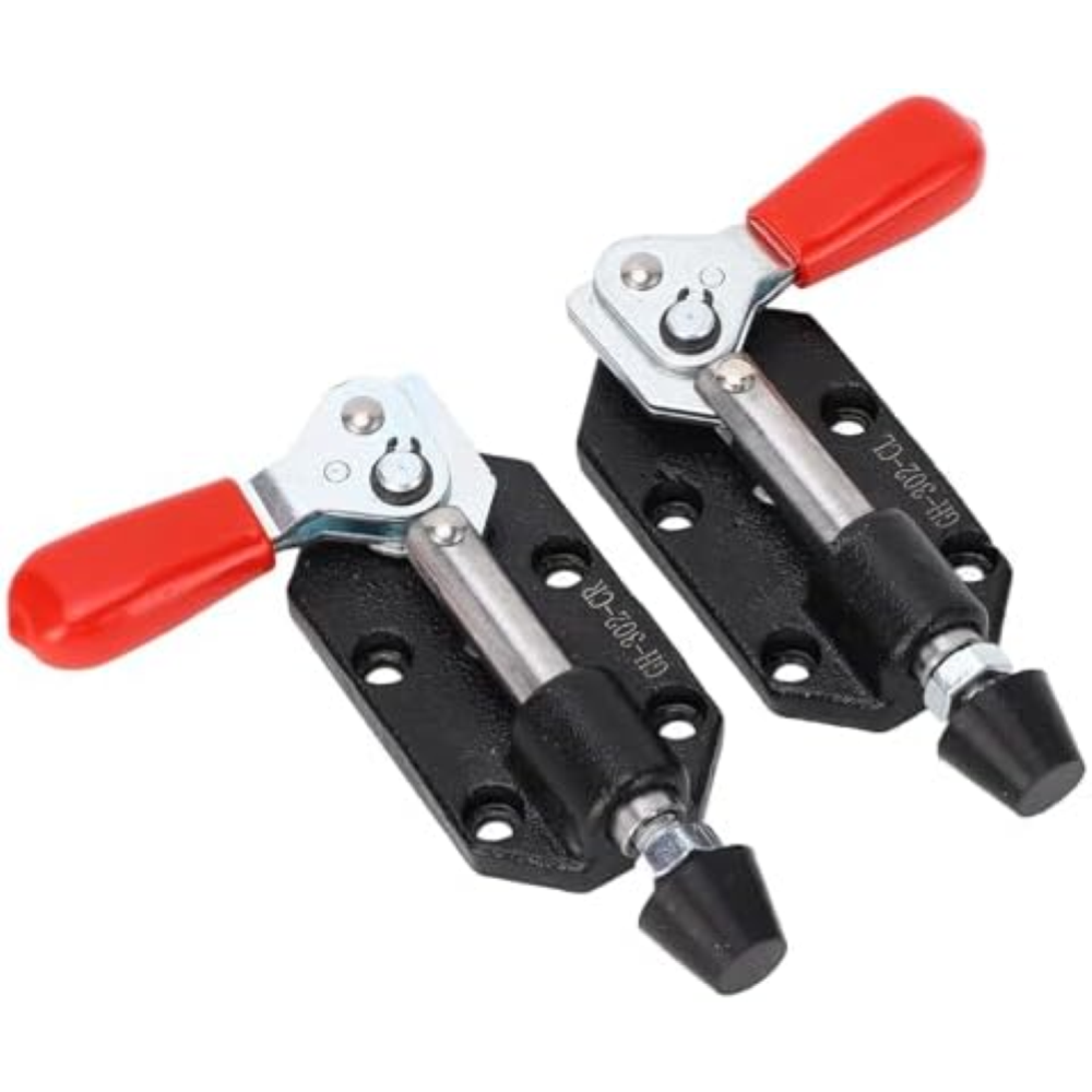 2 Pcs a Levetta Morsetto, Morsetto a Levetta a Spinta Rapida, Base Rimovibile in