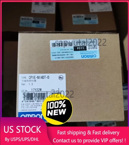 1PC New Omron PLC CP1E-N14DT-D In Box Brand