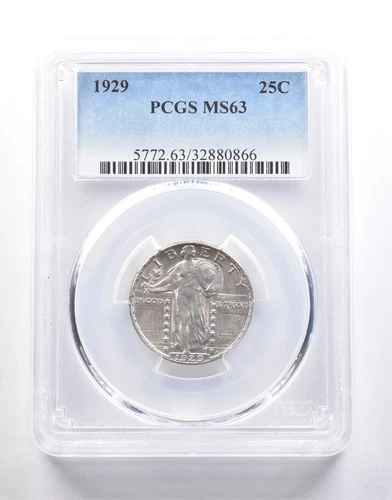 1929 Standing Liberty Quarter MS63 PCGS *6650
