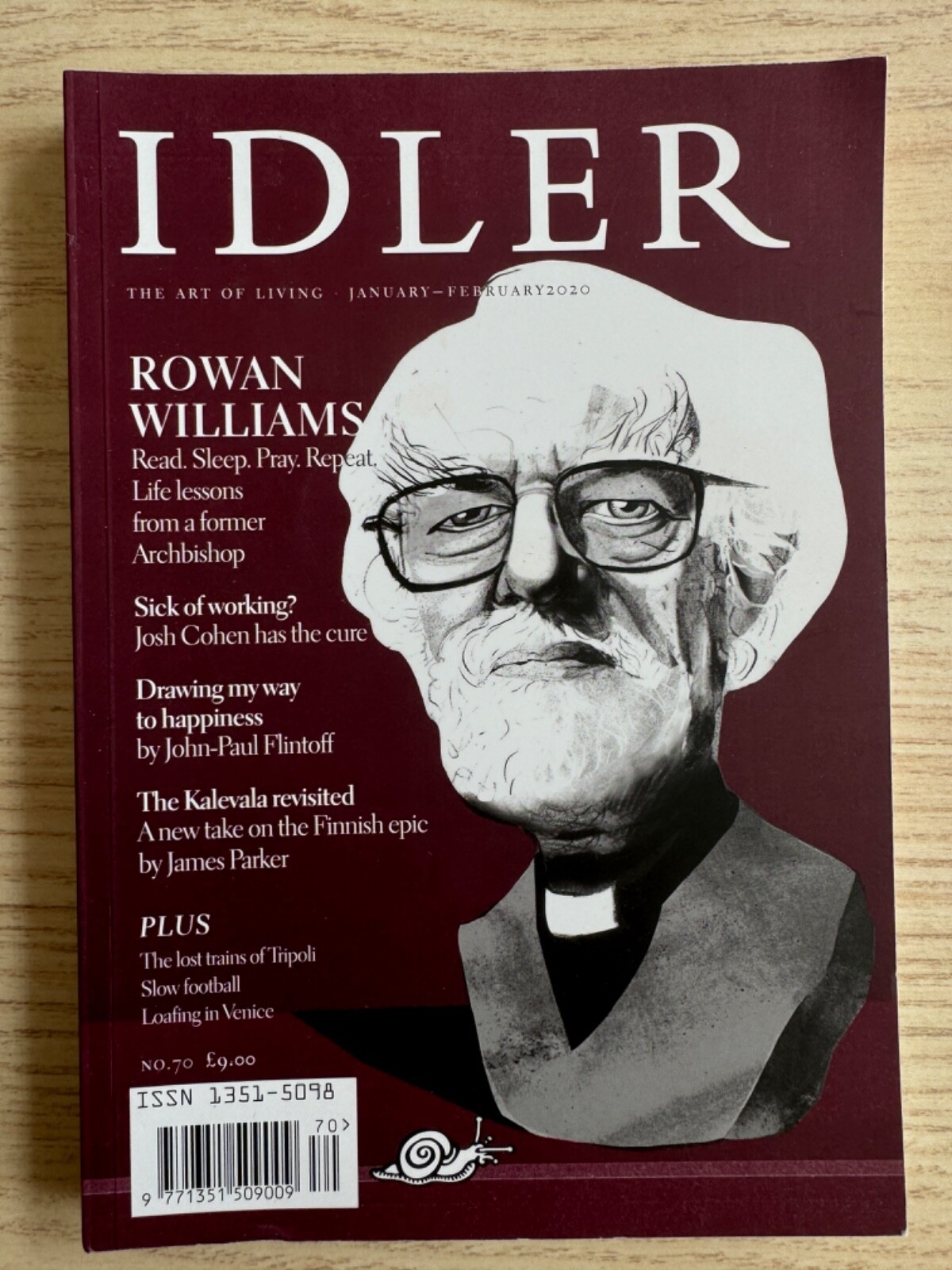 Idler Magazine issue 70 Rowen Williams 2020 eBay