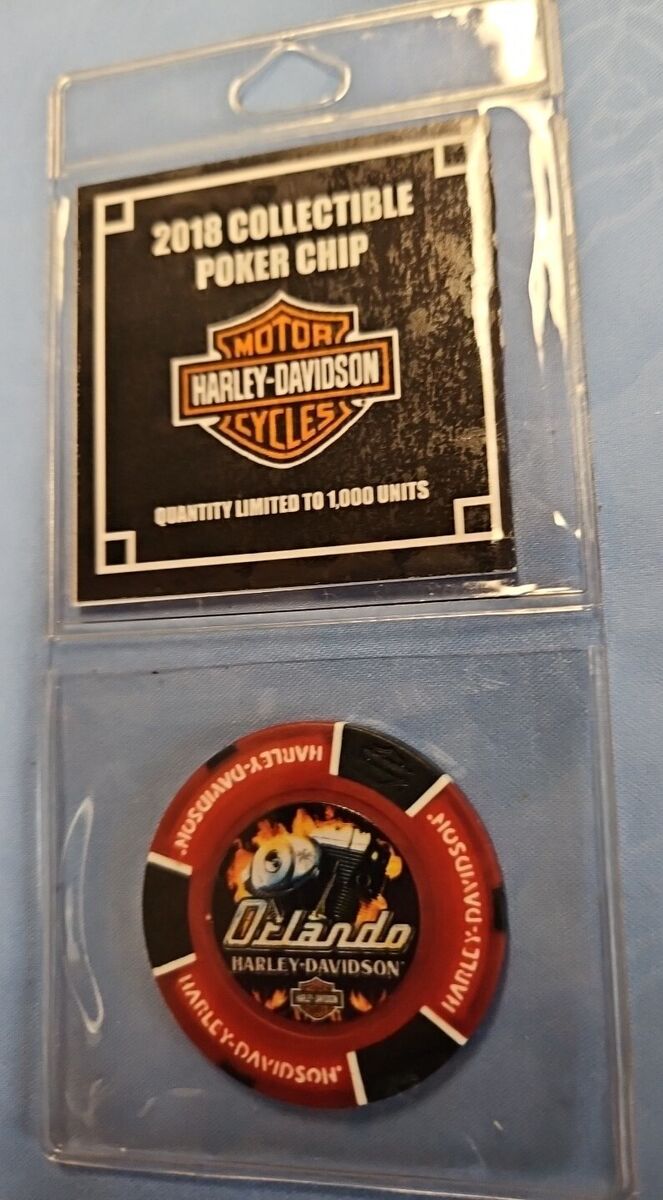 RARE LIMITED EDITION HARLEY DAVIDSON OF ORLANDO, FL. DEALERSHIP 2018 POKER CHIP | eBay RARE LIMITED EDITION HARLEY DAVIDSON OF ORLANDO, FL. DEALERSHIP 2018 POKER CHIP | eBay