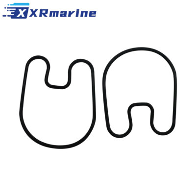 2 PCS 41802 Rubber Gasket Kit O-Ring for MerCruiser Alpha Bravo Exhaust Y-Tube