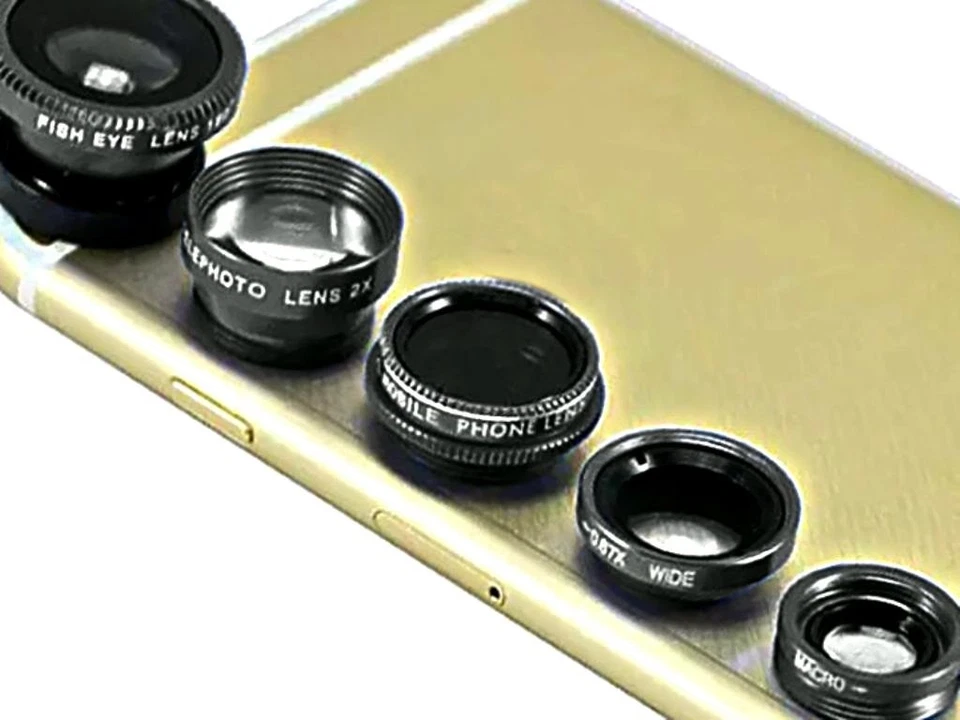 Kit de lentes de cámara HD PSI 5 en 1 MÁS ventilador de teléfono gratuito Foto 3 de 3