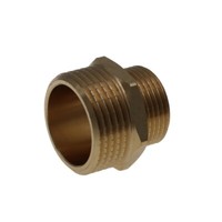 "Reduziernippel 1/2\" X 3/4\" Ag/Ag, Messing, Trinkwasser Geeignet Gewindefitting"
