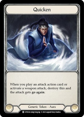 Quicken Dusk till Dawn Flesh and blood TCG NM