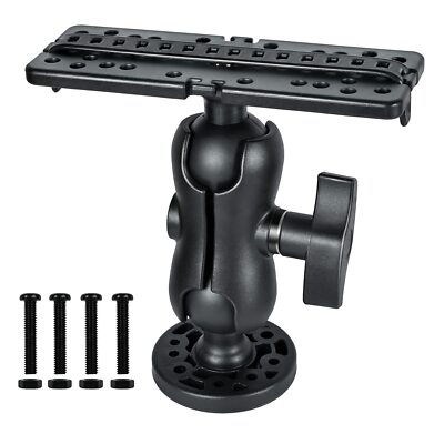 Fish Finder Mount Base Universal 360° Rotation Ball-Mount Fish Finder Brac