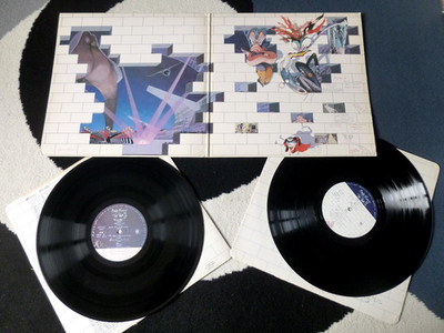 EX/EX PINK FLOYD The Wall 1979 1st Press UK Lp MATRIX A-2U/B-3U/A-3U/B-3U TML-X