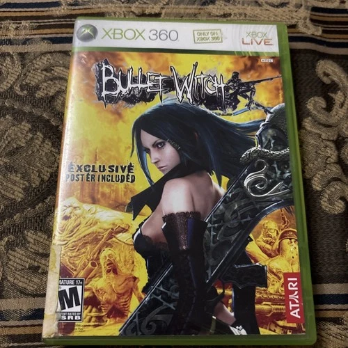 Bullet Witch (Microsoft Xbox 360, 2007) W/ Manual No Poster Tested