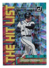 Freddie Freeman 2022 Panini Donruss The Hit List SILVER #THL-7  #245/349