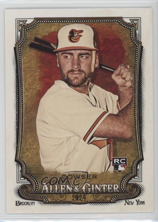 2024 Topps Allen & Ginter Colton Cowser #28 Rookie RC 12w7