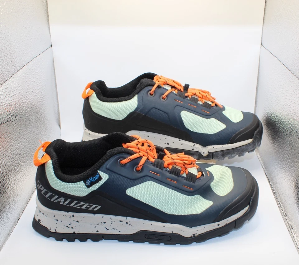 Specialized Rime Flat Mountain Bike Shoe Cstblu/Calwhtsge/Blz Size 36 - Image 4 of 4