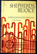 Cantata popular Shepard's Rejoice 1968 para libro de canciones de Navidad de John F. Wilson