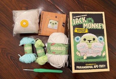The Woobles Creature Feature Jack Monster Edition Crochet Kit