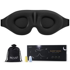 MZOO Luxury Sleep Eye Mask for Side Sleepers, Men Women, Zero Eye Pressure, 3D