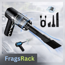 Cordless Handheld Vacuum Cleaner Blower, Cordless Black Mini Portable Car Home