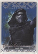 2017 Topps Star Wars Masterwork Blue Kylo Ren #66 0z6
