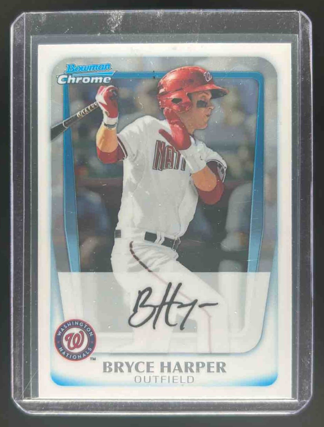 2011 Bowman Bryce Harper Chrome Prospects #BCP1 Nationals