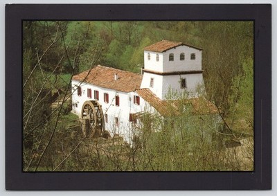 Mulino delle Pile Mill Building Tuscany Italy Europe Postcard