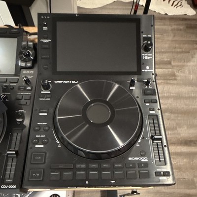 2 Denon DJ SC6000 Prime Black Single CD Player, USB/Wi Fi, MP3, Box