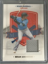 2021 Panini Chronicles - America's Pastime Dual Swatches Brian Anderson #84
