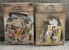 Tim Holtz idea-ology Ephemera see description for details 
