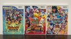 Inazuma Eleven Strikers & 2012 Xtreme & Go Strikers 2013 set Nintendo Wii Japan