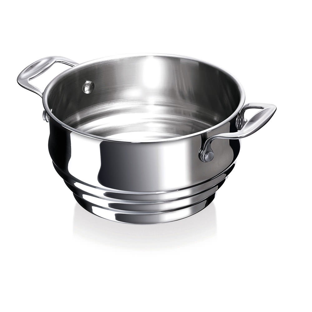 Multi-passoire vapeur universelle en acier inoxydable 20 cm