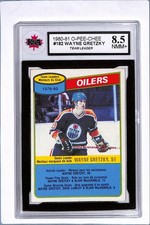 1980-81 O-Pee-Chee Wayne Gretzky KSA 8.5 (Free Shipping $100+) BCGA2 #182